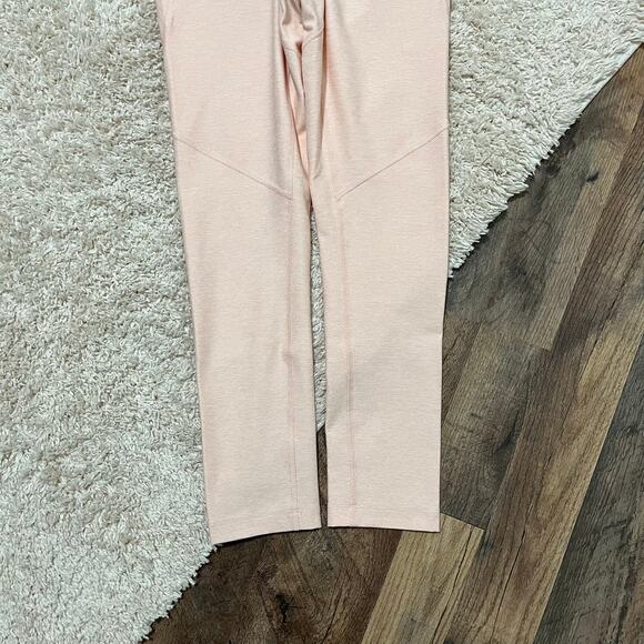 Outdoor Voices Small Matte Peachy Pink High Waisted Athleisure Yoga Leggings - Picture 2 of 8